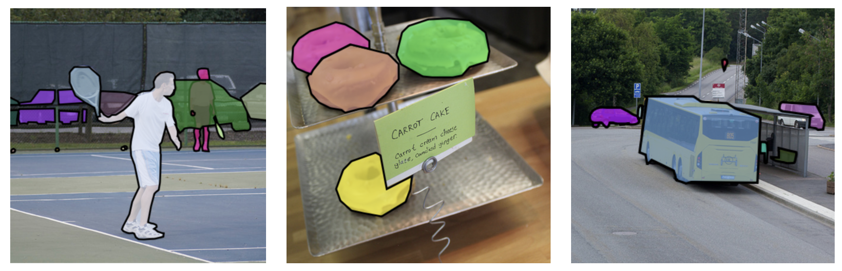 Multimodal category labeling from COCO masks and captions